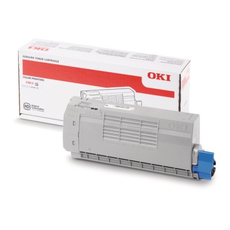 OKI 710WH - Toner orignal Oki 44318657 - Blanc