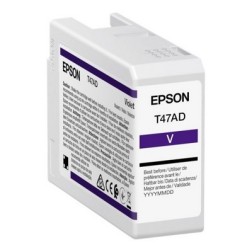 Epson T47A9 - cartouche jet d'encre authentique C13T47AD00 - Violet