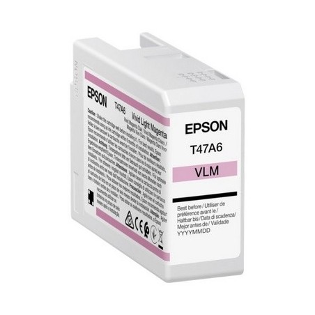 Epson T47A Cartouche originale C13T47A600 - Photo Magenta