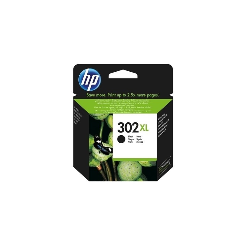 hp 302 BXL Cartouche originale F6U68AE - Noir