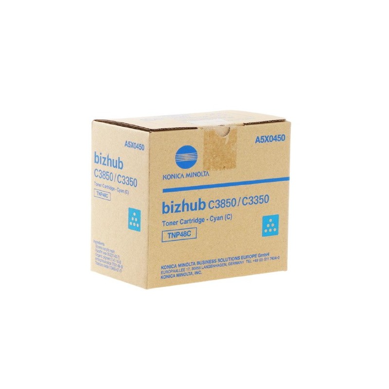 Minolta 48 - Toner originale A5X0450 - Cyan