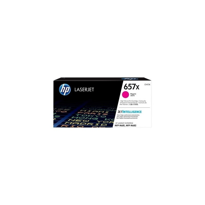 Hp 657X - Toner originale CF473X, 657X - Magenta