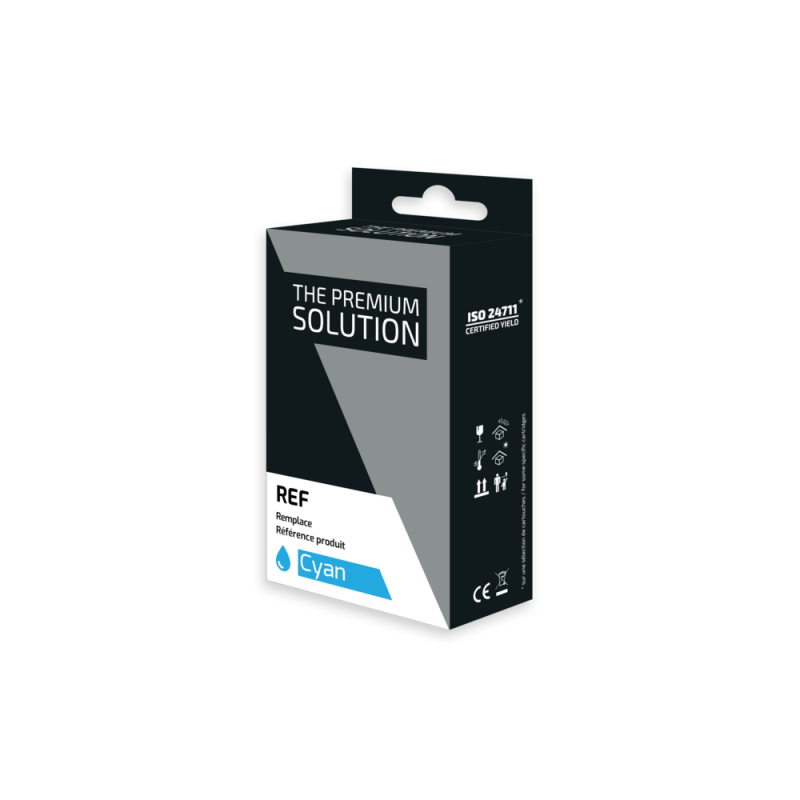 Ricoh GC31C Cartouche compatible avec 405689, GC31C - Cyan