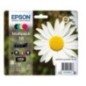 Epson T1806 Pack x 4 original C13T18064010 - Noir Cyan Magenta Jaune