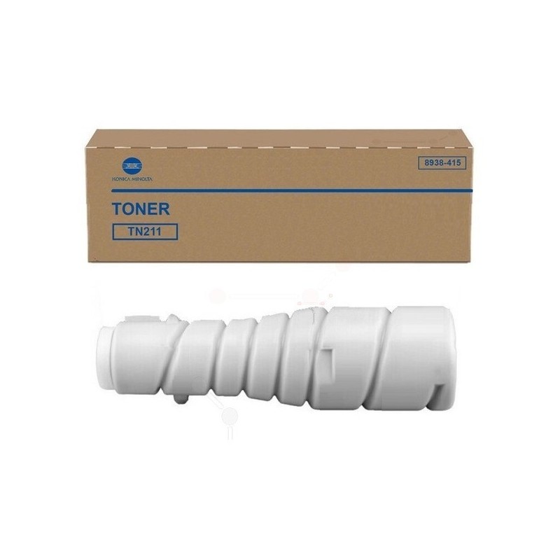 Minolta 211 - Toner originale 8938415, TN211 - Black