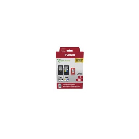 Canon 540L/541XL - Pack x 2 jet d'encre originale + 50 PP 5224B013 - Black + Tricolor
