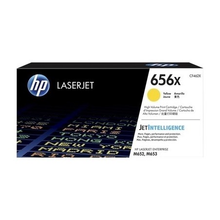 Hp 656X - Toner originale CF462X, 656X - Yellow