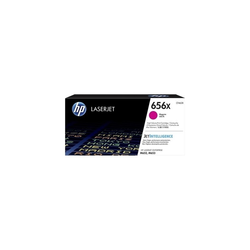 Hp 656X - Toner originale CF463X, 656X - Magenta