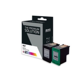 hp H338/H343 Pack x 2 compatible avec C8765EE