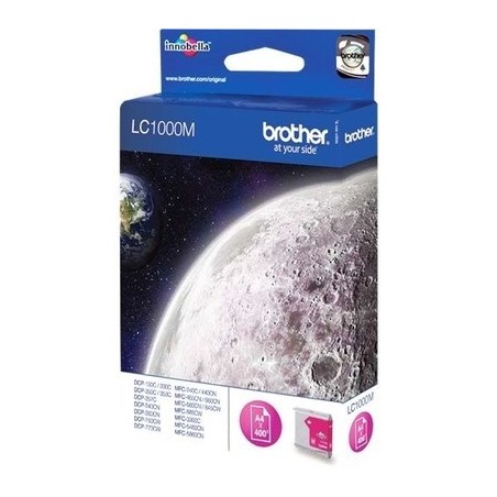 Brother B1000M Cartouche authentique LC1000 MG - Magenta