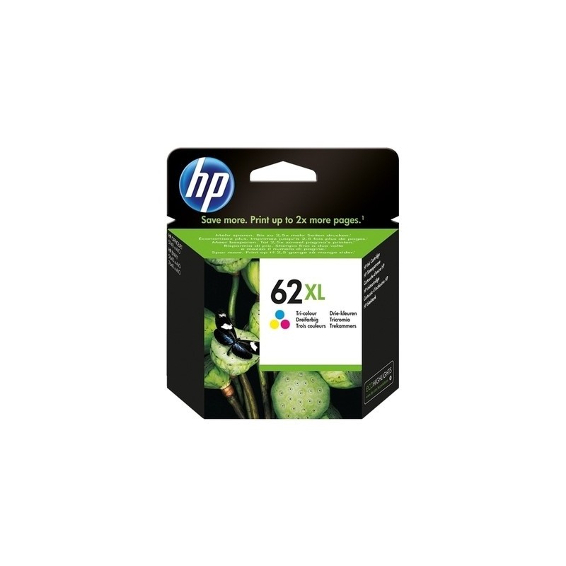 hp 62 CL XL Cartouche originale C2P07AA - Tricolor