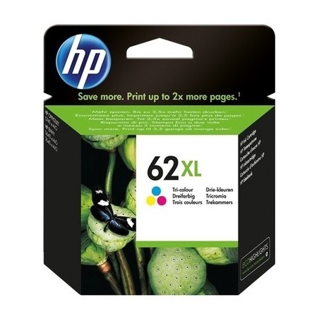 hp 62 CL XL Cartouche originale C2P07AA - Tricolor