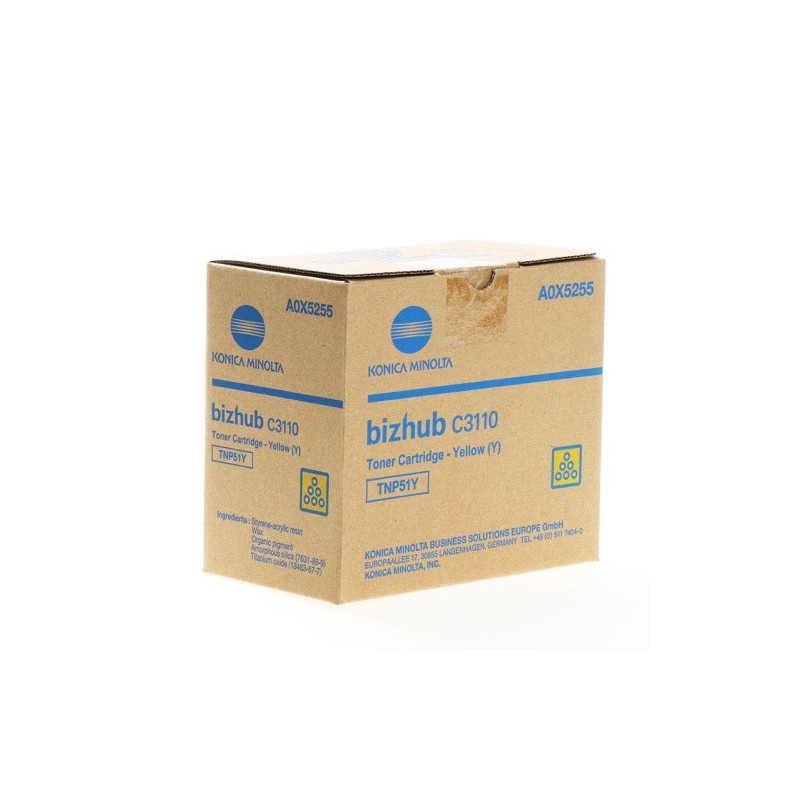 Toner originale Kyocera Mita A0X5255 - Jaune
