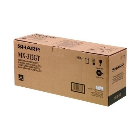 Toner authentique Sharp MX312GT - noir