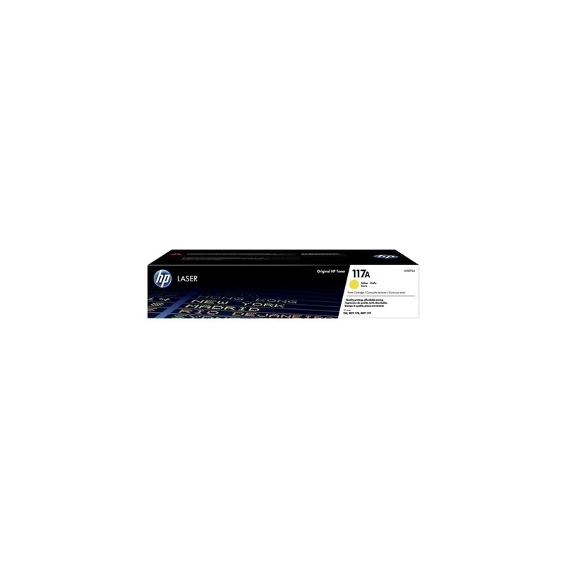 Toner originale Hp W2072A, 117A - Jaune
