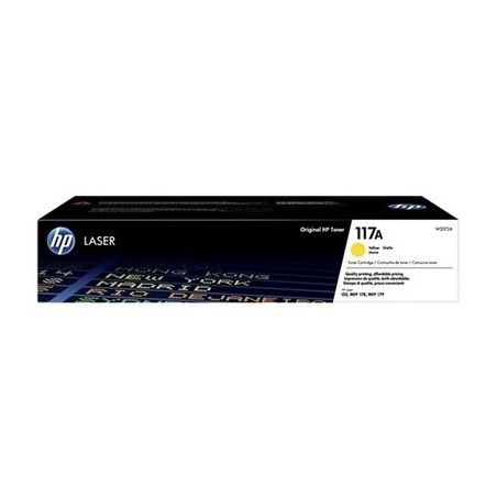 Toner originale Hp W2072A, 117A - Jaune