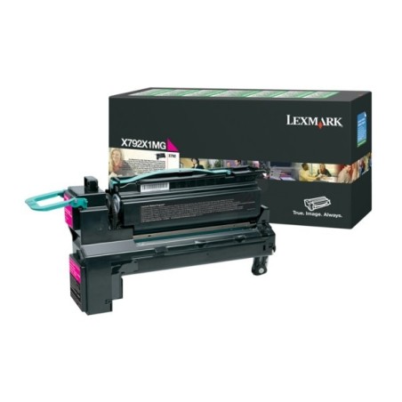 Lexmark X792 - Toner originale RETURN X792X1MG - Magenta
