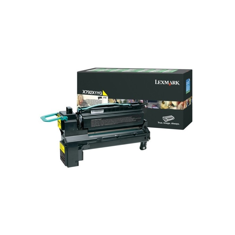 Lexmark X792 - Toner originale RETURN X792X1YG - Yellow