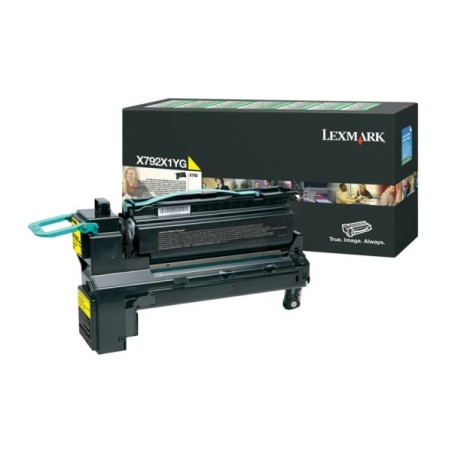 Lexmark X792 - Toner originale RETURN X792X1YG - Yellow