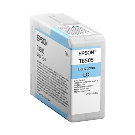 Epson T8505 Cartouche originale T850500 - Cyan Clair