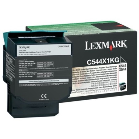 Lexmark 0C544X1KG - Toner originale RETURN 0C544X1KG - Black