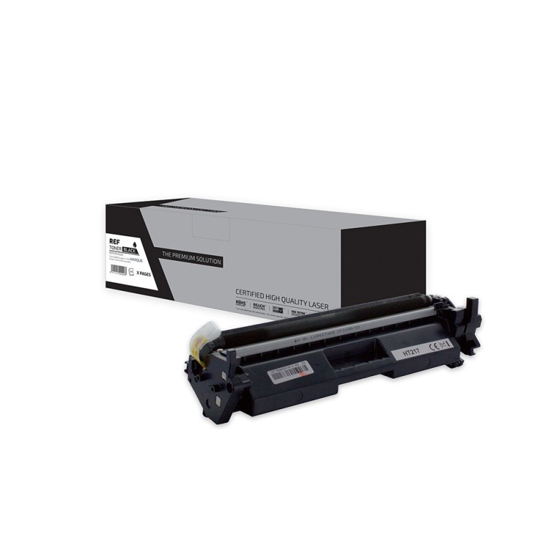 HP 217 - Toner compatible avec CF217A, 17A - Noir
