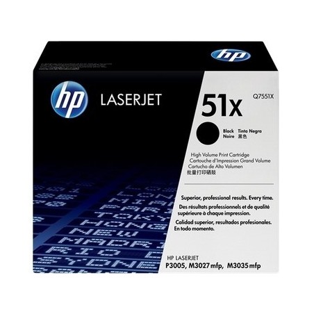 Toner originale Hp Q7551X - Noir