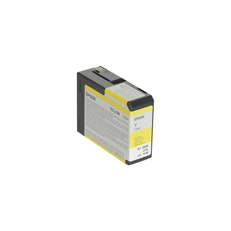 Epson T5804 Cartouche originale T580400 - Jaune
