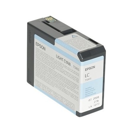 Epson T5805 Cartouche originale T580500 - Cyan Clair