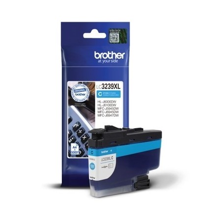 Brother ULC3239XLC Cartouche authentique LC3239XLC - Cyan