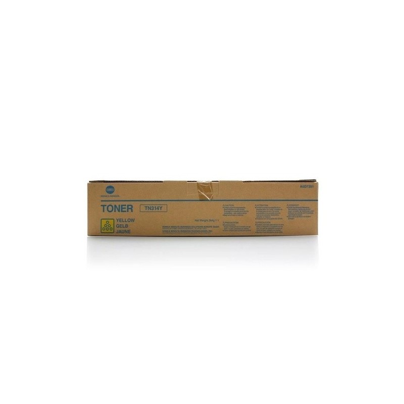 Minolta 314 - Toner originale A0D7251, TN314Y - Yellow