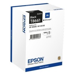 Epson T8661 - cartouche d'encre authentique T866140 - Black