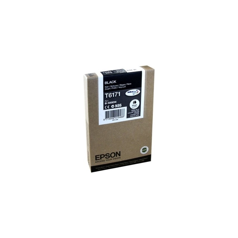 Epson T6171 - cartouche d'encre originale C13T617100, T6171 - Black