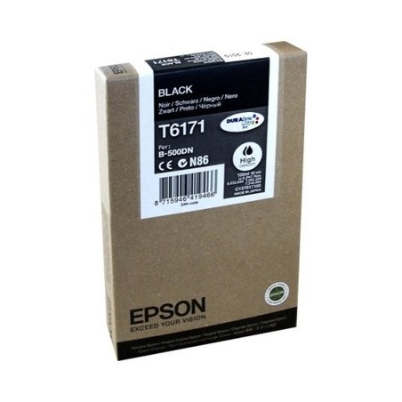 Epson T6171 - cartouche d'encre originale C13T617100, T6171 - Black