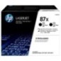 Pack x 2 Toner originale Hp CF287XD, 87X - noir