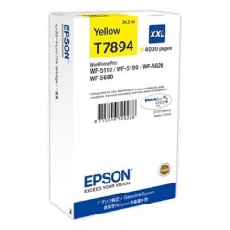 Cartouche authentique Epson T789440 - Jaune