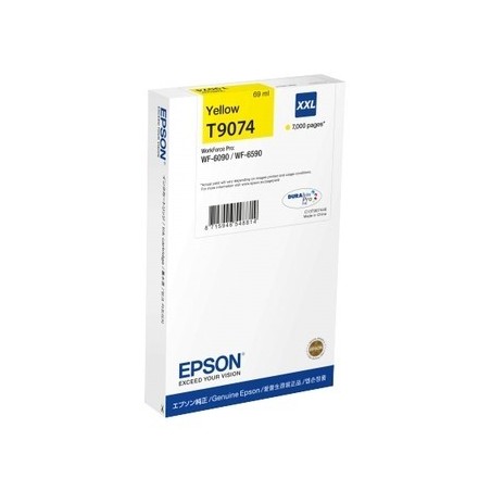 Cartouche authentique Epson T907440 - Jaune