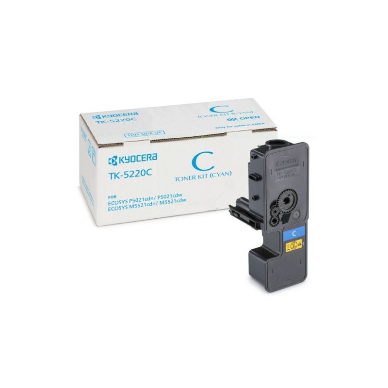 Toner originale Kyocera Mita TK5220C - Cyan