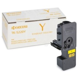 Toner authentique Kyocera Mita TK5220Y - Jaune
