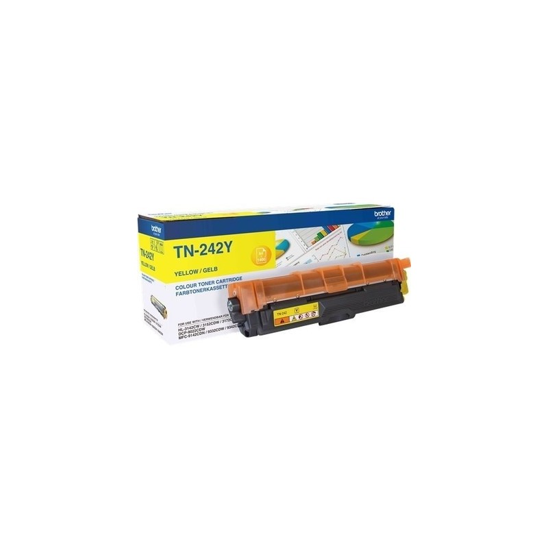 Toner originale Brother TN-242Y - Jaune