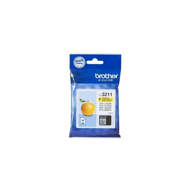 Brother LC3211Y Cartouche originale LC3211Y - Jaune