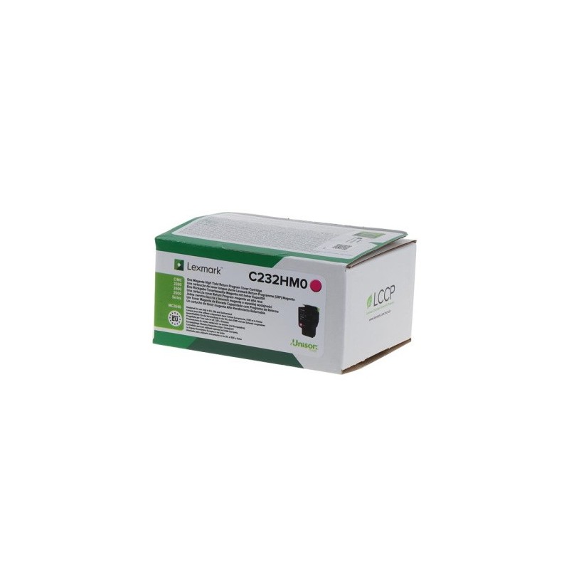 Toner originale Lexmark C232HM0 - Magenta