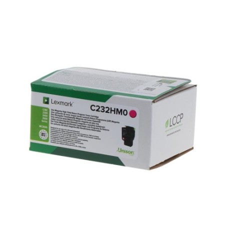 Toner originale Lexmark C232HM0 - Magenta
