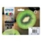 Epson 202 Pack x 5 original T02E7 - Noir Cyan Magenta Jaune Photo