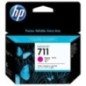 hp 711M Pack x 3 originale CZ135A - Magenta