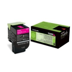 Toner authentique Lexmark 70C20M0 - Magenta