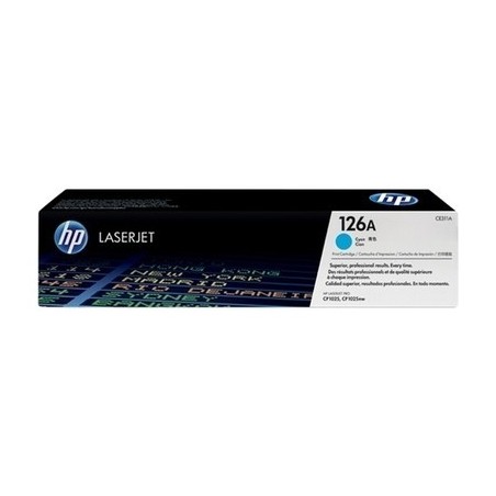 Toner authentique Hp CE311A - Cyan