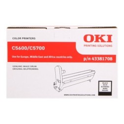OKI C5600 - Tambour authentique 43381708 - Black