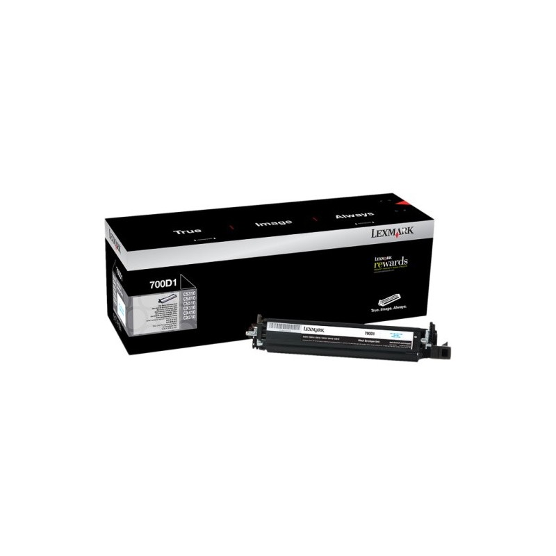 Tambour originale Lexmark 70C0D10 - noir