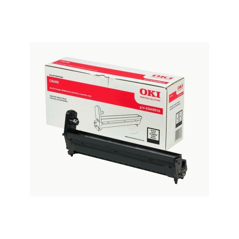 OKI C8600 - Tambour originale 43449016 - Black
